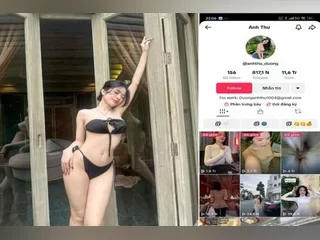 Tiktoker Nguyễn Phương Ly vú to da trắng lộ clip sex